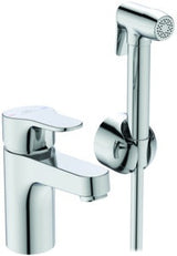 Ideal Standard Cerabase Waschtischarmatur Chrom 106 mm mit Push-Open-Ablaufventil