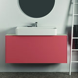 Ideal Standard Conca WT-Unterschrank 1200 mm, 1 Auszug, Eiche geflammt, Push-Open, wandhängend