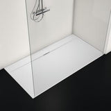 Ideal Standard Ultra Flat S i.life Rechteck-Brausewanne 1700x900x30mm Carraraweiß – Mineralguss, matt, Anti-Rutsch