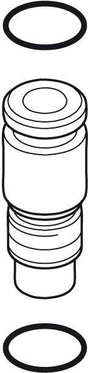 IDEAL STANDARD Nippel M8x1 komplett mit O-Ringen – Ersatzteil für Sanitär