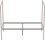 Ideal Standard Adapto Konsolenbeine in Anthrazit – Bodenstehende Badmöbel-Standfüße, 720 mm Höhe