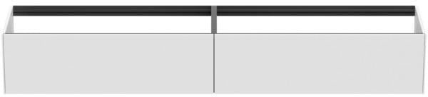 Ideal Standard Conca Waschtischunterschrank 2385 mm, 2 Auszüge, Sunset Matt, wandhängend