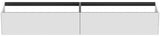 Ideal Standard Conca Waschtischunterschrank 2385 mm, 2 Auszüge, Sunset Matt, wandhängend