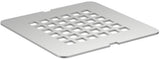 Ideal Standard Ablaufabdeckung Ultra Flat S – Edelstahloptik, 125x125 mm, flach