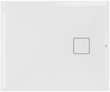 Ideal Standard Rechteck-Brausewanne Ultra Flat Evo 900x750x35mm Seidenweiß – Rutschhemmend, Flacher Einbau