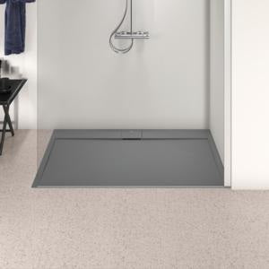 Ideal Standard Ultra Flat S i.life Rechteck-Brausewanne 1400x900x30 mm Carraraweiß, Mineralguss mit Rutschhemmung