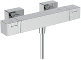 Ideal Standard Brausekombination Ceratherm C100 Square mit Brausethermostat Chrom 60 cm