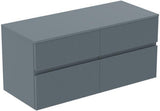 Ideal Standard Finesse Waschtischunterschrank 1202 mm, 4 Auszüge, Greige Matt, wandhängend