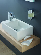 Ideal Standard Handwaschbecken Strada 450x270x130mm, 1 Hahnloch links, ohne Überlauf, Weiß