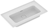 Ideal Standard Möbelwaschtisch Strada II 840x460mm Weiß ohne Hahnloch mit Überlauf