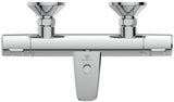 Ideal Standard Badethermostat AP Ceratherm T25, Ausladung 158 mm, Chrom – mit Verbrühschutz