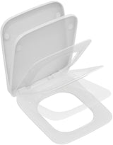 Ideal Standard WC-Sitz STRADA II Wrapover Weiß Duroplast mit Deckel und Edelstahl-Scharnieren