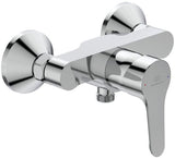 Ideal Standard Alpha Brausearmatur Einhandhebelmischer Chrom – Wandmontage, 150 mm Mittenabstand