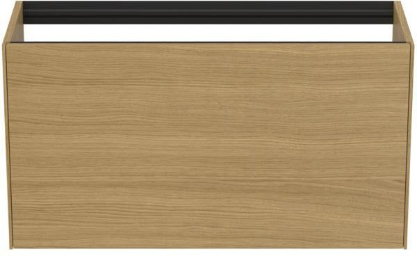IDEAL STANDARD Conca Waschtischunterschrank 1000 mm, 1 Auszug, Eiche geflammt, wandhängend