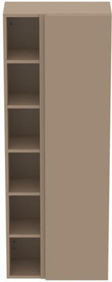 Ideal Standard Hochschrank Finesse 600x300x1600mm, Tür rechts, Greige matt, Softclose