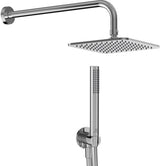 Ideal Standard Dusch-Bundle Idealrain Kopfbrause 200x200 mm und Stabhandbrause Chrom