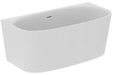 Ideal Standard D-Form-Badewanne Dea 1500x750x610mm Weiß für Wandanbindung