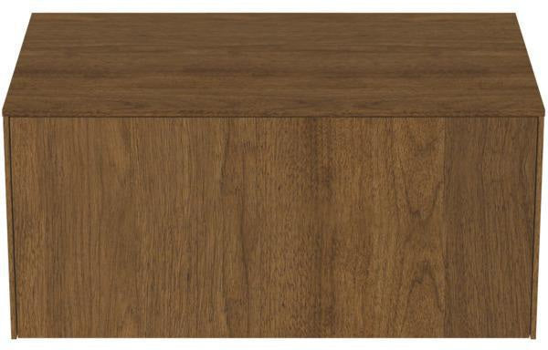 Ideal Standard Conca Waschtischunterschrank 802 mm, 1 Auszug, Push-Open & Softclose, Weiß Matt