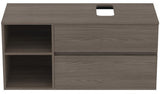 Ideal Standard Finesse Waschtischunterschrank 1202 mm, 2 Auszüge, Greige matt