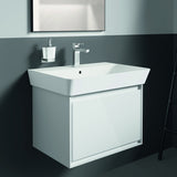 Ideal Standard Cerafine D Waschtischarmatur, Einhandhebelmischer mit Kaltstart-Funktion, Chrom, 120 mm Ausladung