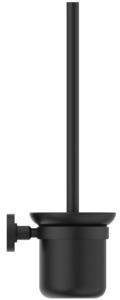 Ideal Standard IOM Bürstengarnitur wandhängend Silk Black Mattglas