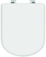Ideal Standard WC-Sitz Calla Softclosing Weiß – MDF mit Absenkautomatik und Edelstahl-Scharnieren