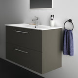 Ideal Standard i.life A Unterschrank 1000 mm Sandbeige matt – 2 Auszüge, Softclose, wandhängend