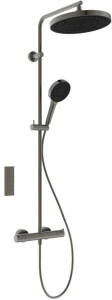 Ideal Standard Duschsystem Ceratherm T125+ mit Brausethermostat Brushed Gold