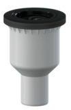 IDEAL STANDARD Ultra Flat S Ablaufgarnitur DN 50 für Brausewannen – 83 mm Breite