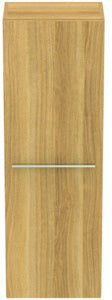 IDEAL STANDARD i.life A Halbhochschrank 400x300x1200mm Weiß Matt – 1 Tür, Softclose, Wandmontage