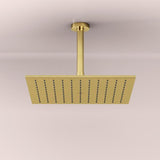 IDEAL STANDARD Idealrain Deckenanschluss 180 mm Chrom – Für Duschkopf, 1/2 Zoll Außengewinde