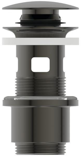 IDEAL STANDARD Push-Open Ventil für Waschtisch mit Überlauf – Brushed Gold