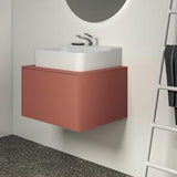 Ideal Standard Conca WT-Unterschrank 602 mm, 1 Auszug, Push-Open, Softclose, Weiß matt