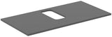 Ideal Standard i.life B Waschtischplatte 1002x507x18 mm Weiß Matt – mittiger Ausschnitt