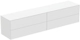 Ideal Standard Conca WT-Unterschrank 2387 mm, 4 Auszüge, Sunset Matt, wandhängend, Push-Open