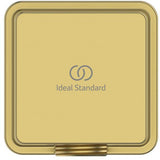 IDEAL STANDARD Idealrain Atelier Wandanschlussbogen G1/2 eckige Rosette Brushed Gold
