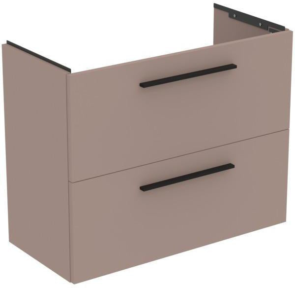 Ideal Standard i.life S Waschtischunterschrank 800 mm, 2 Auszüge, Weiß matt, wandhängend