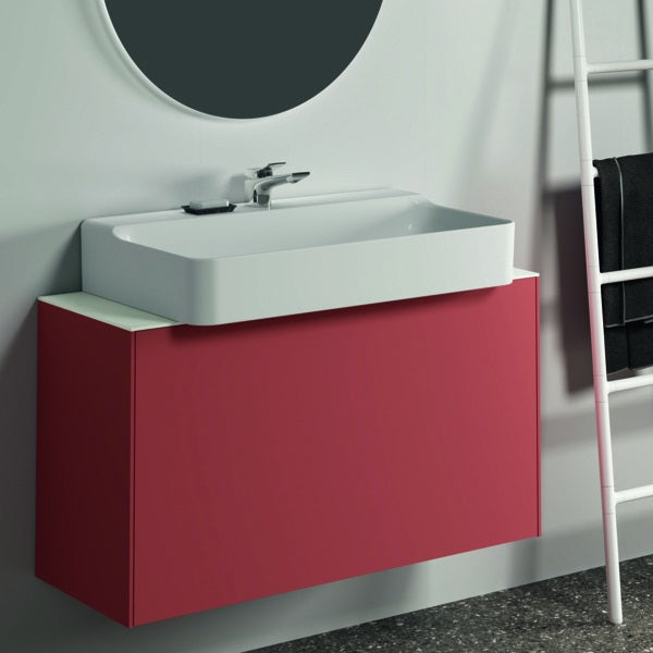 IDEAL STANDARD Conca Waschtischunterschrank 1000 mm, 1 Auszug, Eiche geflammt, wandhängend