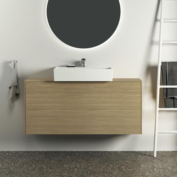 Ideal Standard Handtuchhaken Conca Cube eckig in Brushed Gold – Wandmontage mit verdeckter Befestigung