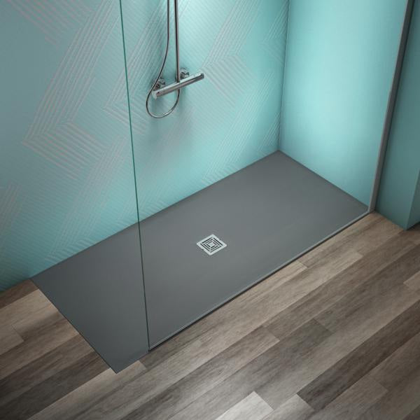 Ideal Standard Ultra Flat S+ Rechteck-Brausewanne 1800x800mm Mineralguss Weiß Matt