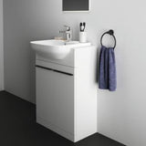 Ideal Standard i.life A Halbeinbauwaschtisch 500x440mm Weiß, 1 Hahnloch, mit Überlauf