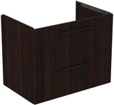 Ideal Standard i.life B Möbel-Set 120 cm – 2 Auszüge, 2 offene Fächer, Chrom/Weiß matt