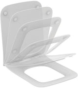 Ideal Standard WC-Sitz Blend Cube Sandwich Softclosing Weiß – Duroplast mit Absenkautomatik