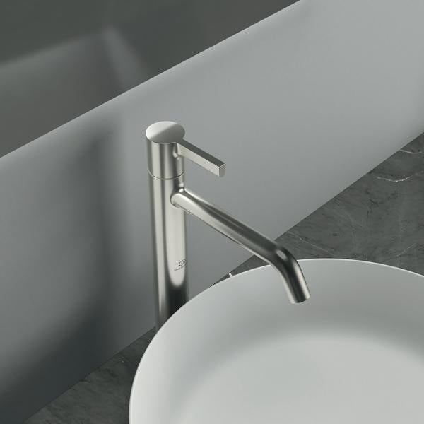 IDEAL STANDARD Joy Waschtischarmatur – Brushed Gold, 170 mm Auslauf, ohne Ablaufgarnitur