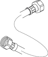 Ideal Standard JADO Druckschlauch G1/2 x G1/2, 300 mm – Sanitär-Ersatzteil