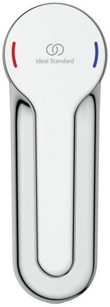 IDEAL STANDARD Ceraplus Waschtischarmatur Chrom 112 mm Ausladung – Einhandhebelmischer ohne Ablaufgarnitur