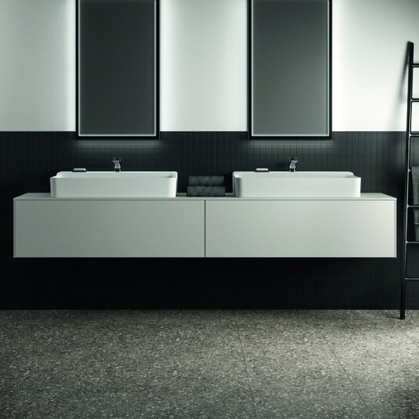 Ideal Standard Waschtisch Conca 800x450x145mm Weiß 1 Hahnloch ohne Überlauf