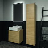 IDEAL STANDARD Hochschrank Conca, 1 Tür, wandhängend, 370x250x1700 mm, Weiß matt, links/rechts