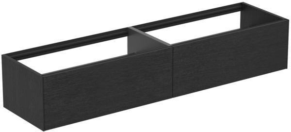 Ideal Standard Conca WT-Unterschrank 1985 mm, 2 Auszüge, Eiche geflammt, wandhängend