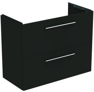 Ideal Standard i.life S Waschtischunterschrank 800 mm, 2 Auszüge, Weiß matt, wandhängend